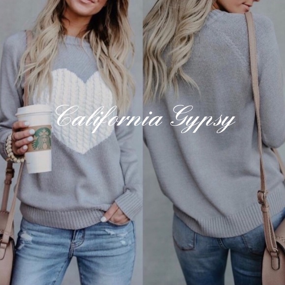 Heart Cable Knit Sweater - Picture 3 of 9